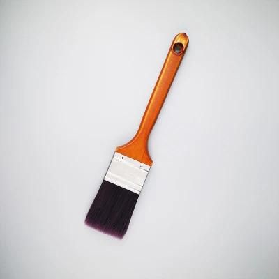 Sash Oval Shoulder Round End Synthetic 2.5 in Paint Brush for Painting