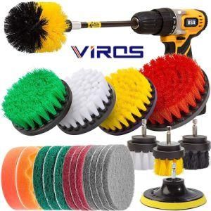 22 PCS Set Drill Brush for Car Cleaning and Household Cleaning