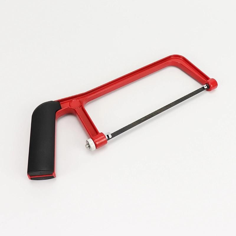 6 Inch Mini Hardware Tools Plastic Handle Garden Hand Saw Aluminum Alloy Hacksaw Frame