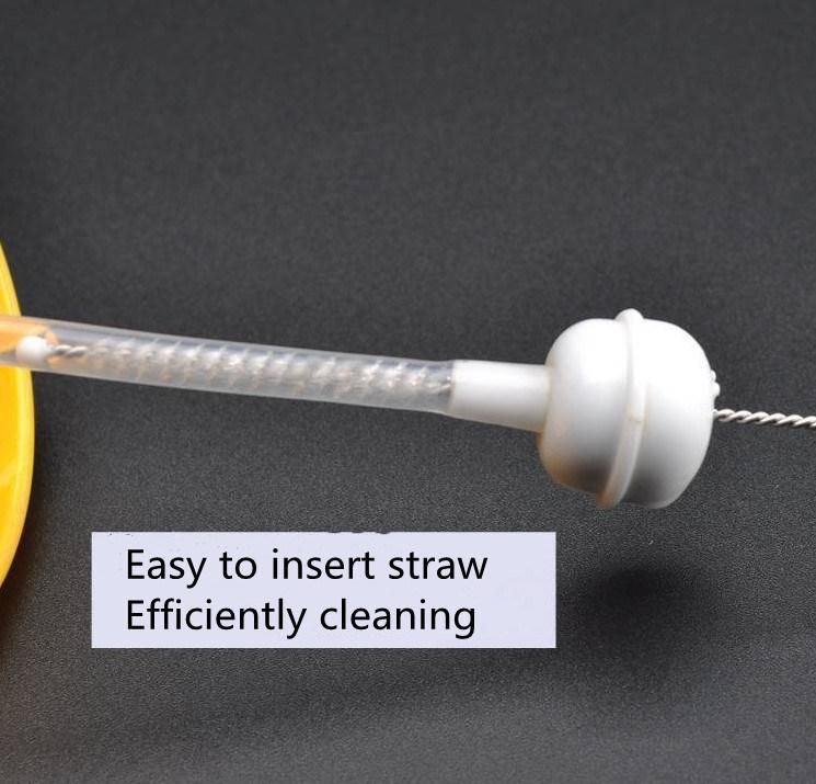 Stainless Steel Bottle Brush Straw Brush Children Cup Straw Brush Bottle Brush Kettle Straw Brush