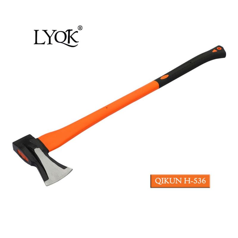 H-533 Construction Hardware Hand Tools Plastic Rubber Handle Hammer Axe