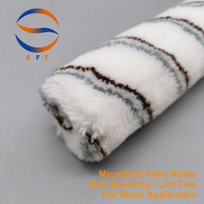 Customized Lint Free 9&prime; &prime; Microfiber Paint Rollers for Resin Gelcoat