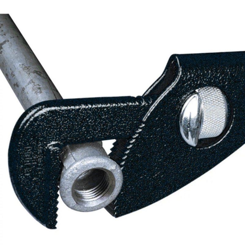 High-Speed Pipe Wrench with Screw Adjuster