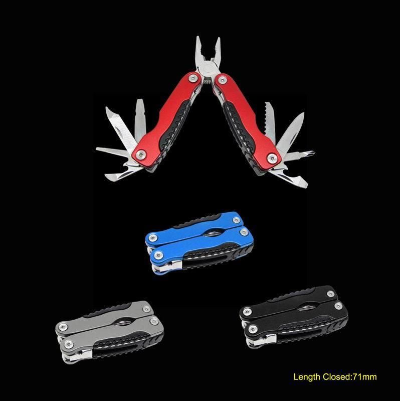 Mini-Size Multi Function Tools with Anodized Aluminum Handle (#8179FV)