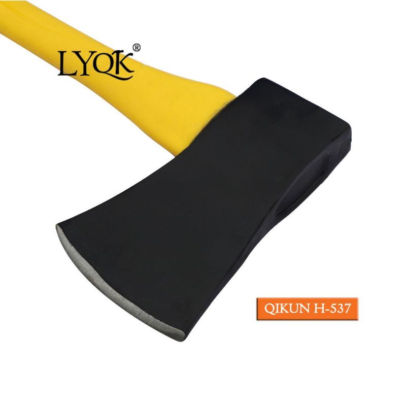 H-537 Construction Hardware Hand Tools Plastic Rubber Handle Hammer Axe