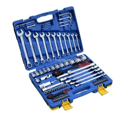 76PCS Professional Socket Wrench Set (1/4&quot; &1/2&quot;) - (FY1076B1)