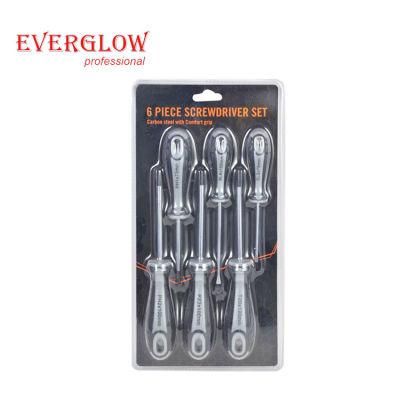 China Supplier 6PC Chromo Vanadium Screwdriver Set