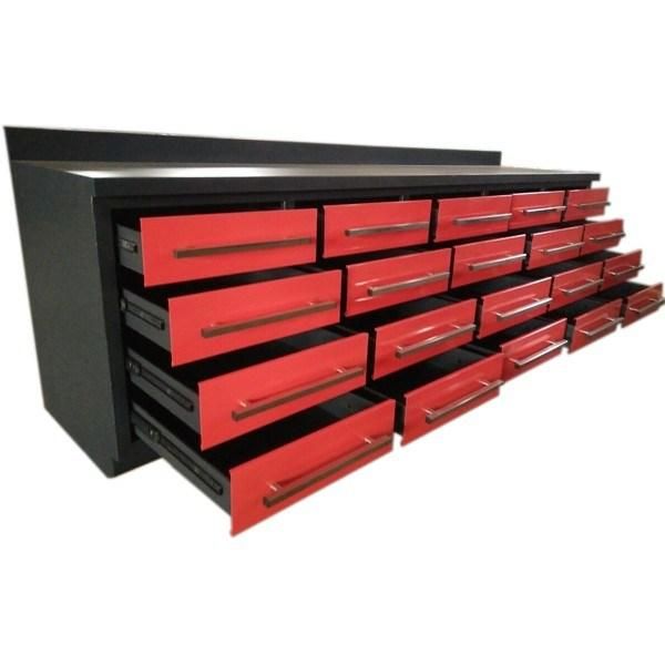 Popular Customized 10FT Heavy Duty Metal Steel Drawer Work Bench Storage Cabinet