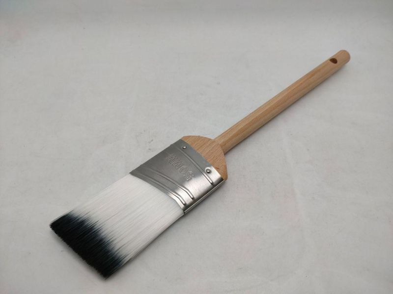 High Quality Pet Paint Brush with Wooden Handle