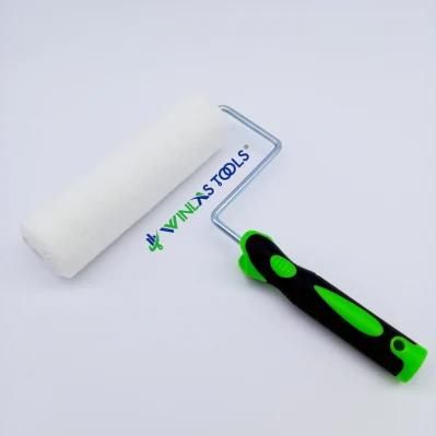 White Acrylic 9 Inch Paint Roller with Handle