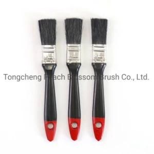 Bristle Brush Wire Green Wooden Handle with Red Tail Paint Brush for Decoratng