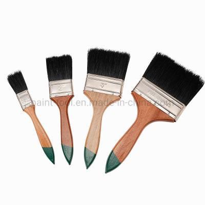 Factory Low Price Wooden Handle Pig Hair Paint Brush