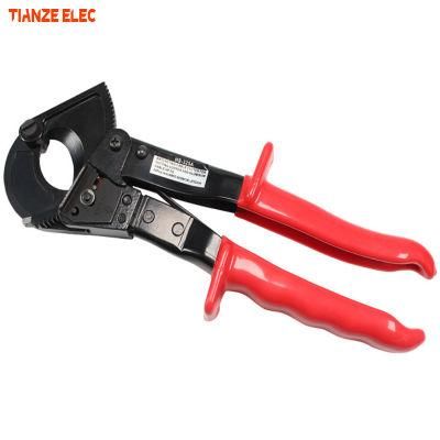 HS-325A Ratchet Cable Shears Insulated Copper Aluminum Bolt Cable Cutter