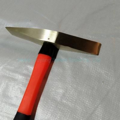 Anti-Spark Scaling Hammer, Al-Br, Fiberglass Handle, 300 G, Atex