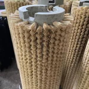 Natural Sisal Bristle Cleaning Roller Brush Made in China
