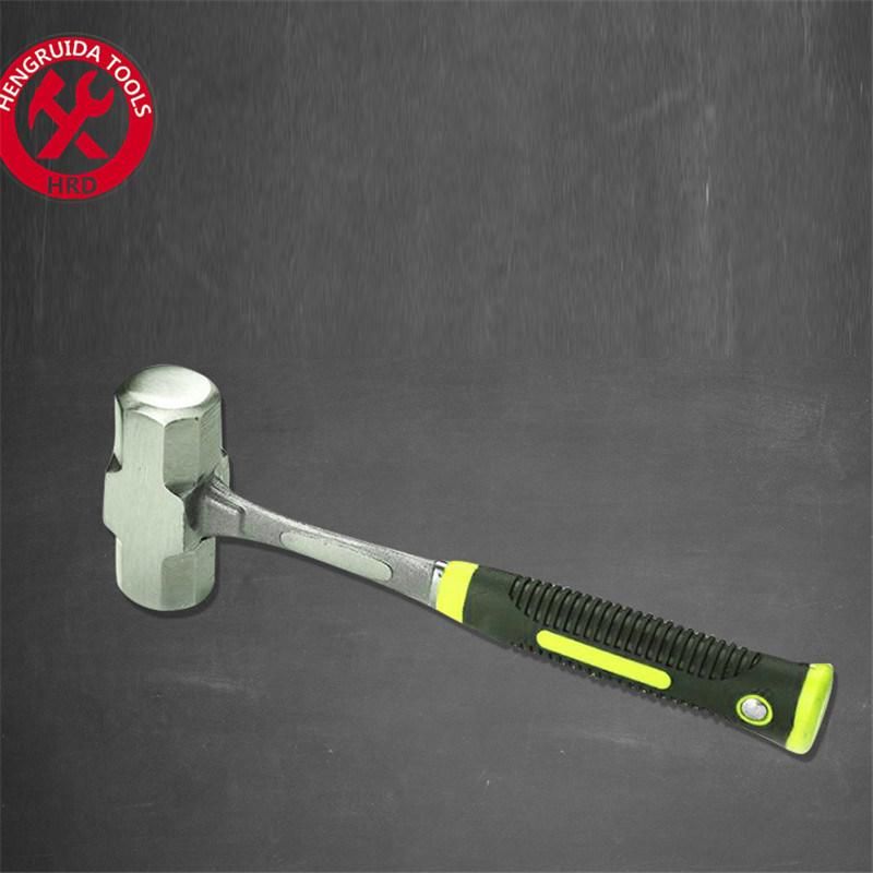 Sledge Hammer One Piece Drop Forged Carbon Steel TPR Handle