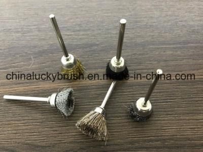 Mini Cup Brush with Shaft (YY-772)