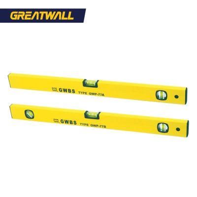 Best Selling Factory Direct Supply Spirit Level Customized Aluminum Spirit Level with 3 Vials