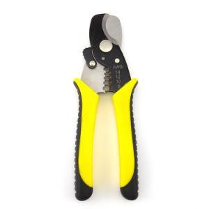 2 in 1 Hand Cutting Stripping Tool Coaxial Cable Bolt Cutter Stripper