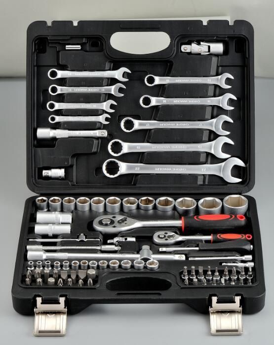94PCS Chrome Vanadium Socket Set 1/2" 1/4" Professional Car Repair Tools Hand Tool Kit