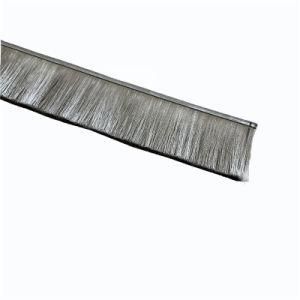 Stainless Steel Crimped Multi Tooth Wire Strip Brush for Polishing