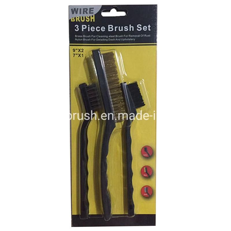 3PCS Wire Brush Set for Handy Tools (YY-507)