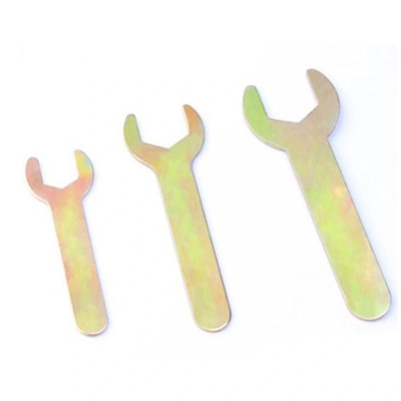 High Grade Carton Steel Single Open-End Stamp Steel Wrench Thin Wrench