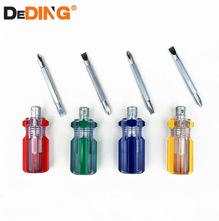 Factory Price Adjustable Chrome Plated pH+SL Double Head Screwdriver