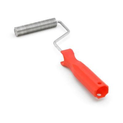 Customized Aluminium Screw Finned Paint Roller Brush for FRP