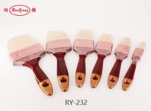 China Factory for Paint Brush with Bristle Mixture and Wooden Handle