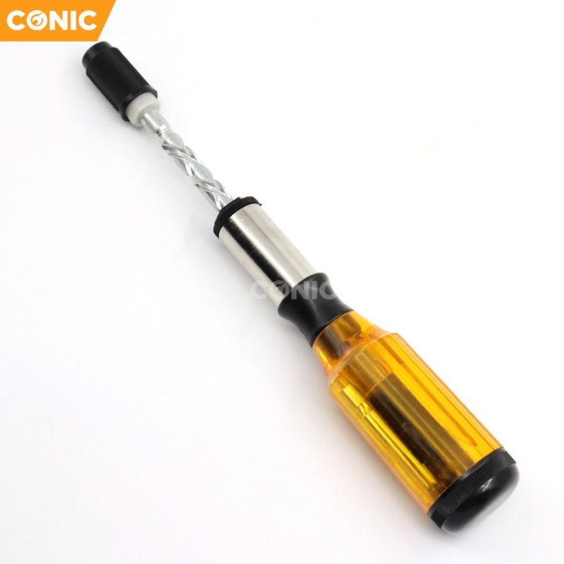 260mm Automatic Spiral Ratchet Screwdriver Including 5 Bits