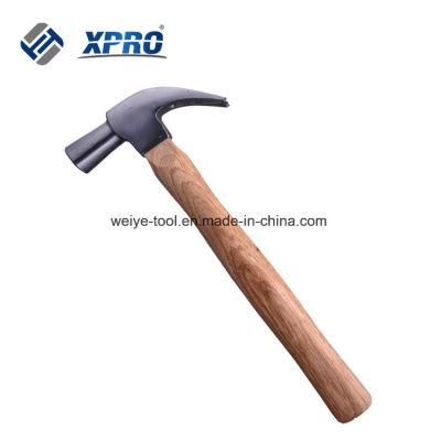 British Type Claw Hammer with Wood Handle