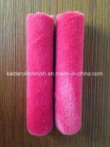 Pink Wool Roller Brush.