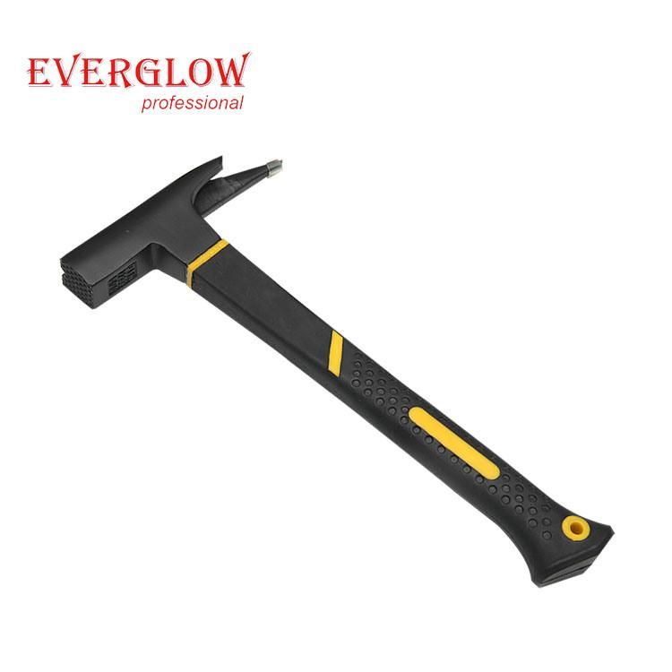 Steel Handle Nail Roofing Hammer with Magnet and Non Slip
