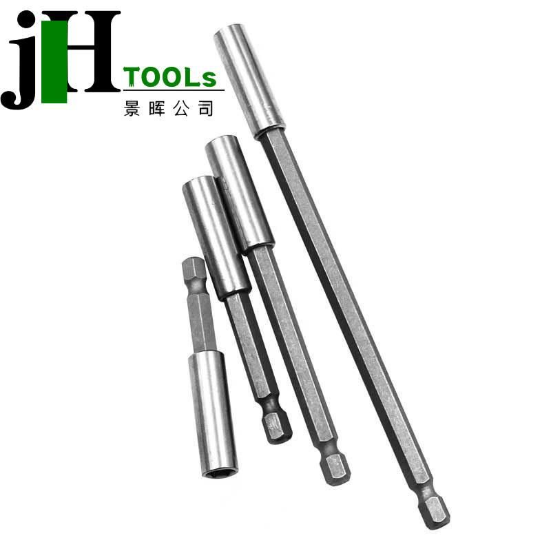 2022 Jnghui Wholesale Magnetic Extension Extend Socket Drill Bit Screwdriver Bit Holder 1/4 Inch Hex