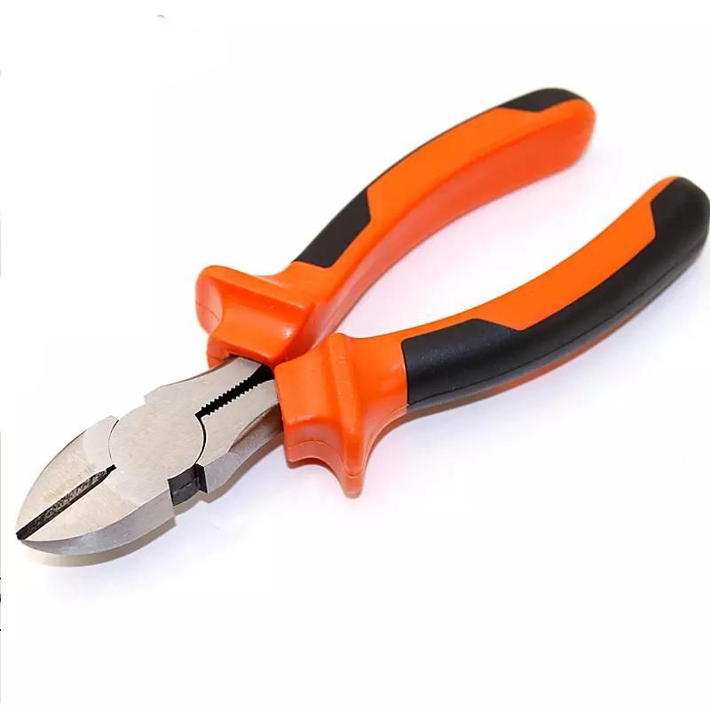 High Quality Rubber Handle Drop Forged Cr-V Pliers