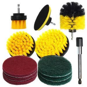 Drill Brush Nylon Scrubbing Brushes Detailing Wheel Wash Cleaning Accessory