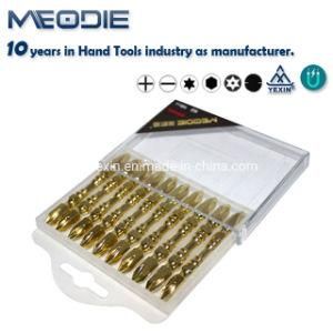 S2 Magnetic Screwdriver Bit Set Golden with Push up Box
