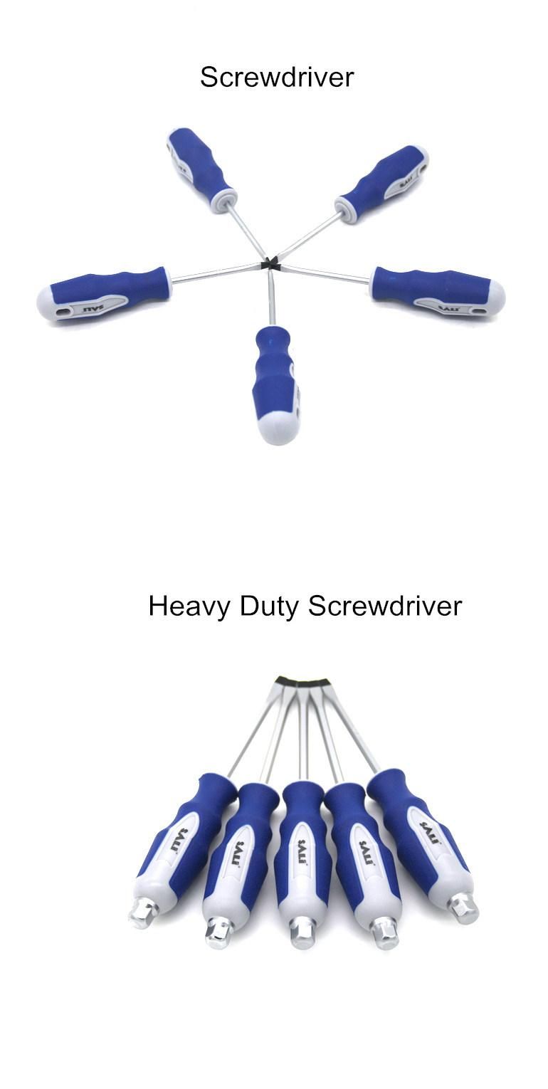 Sali Brand Hand Tool Handle Heavy Duty Screwdriver Set