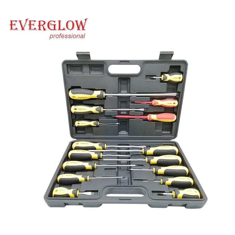 15 PCS CRV Material Screwdriver Set Heavy Duty Screwdriver for Home Use