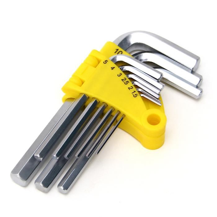 9 PCS Hexagonal Key Set Hex Key Set (extra long)