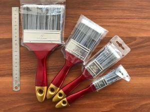 Plastic Handle Paint Brush with PBT Filaments Material