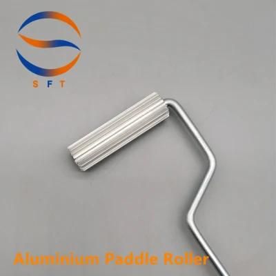 Customized Aluminium Alloy Paddle Rollers FRP Tools for Laminating