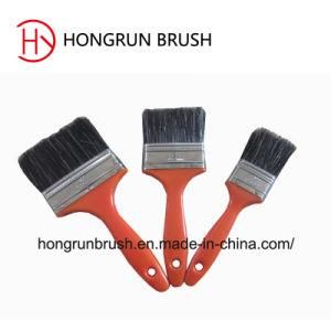 Plastic Handle Color Bristle Paint Brush Hy0605