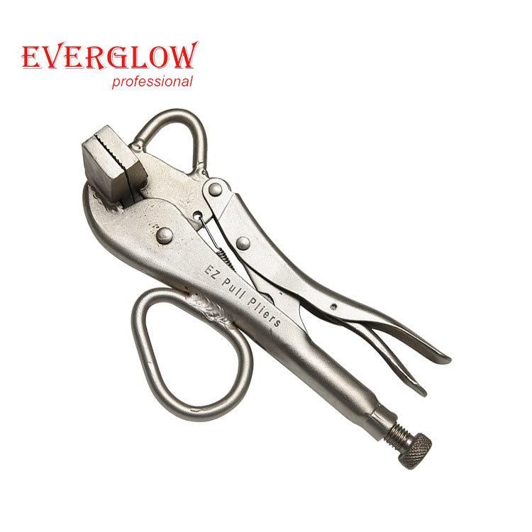 Deli R Model 5 "7 "10in Non-Slip Handle Adjustable Silver Pliers Steel Quick Pliers Curved Claw Best Ocking Pliers