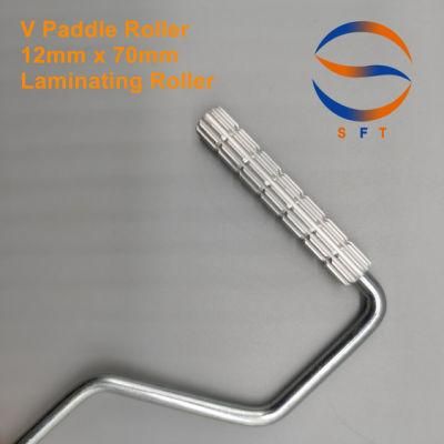 Customized 12mm Aluminium V Paddle Rollers FRP Tools Sets