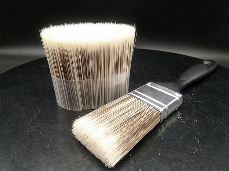 Jd-FM16 White Coffee Mixture Hollow Tapered Filament for Paint Brush Filament