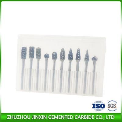 Tungsten Carbide Rotary Burrs Grinder Bits for Metal Drilling