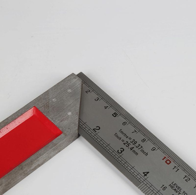 Factory Stainless Steel or Aluminium Handle Angle Square