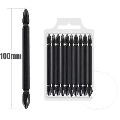 Precision Screwdriver Bits Double Ends Square S2 Screwdriver Bits Power Magnetic Impact Screwdriver Bit